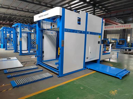 Flip Flop Pallets เครื่องสตั๊กอัตโนมัติสําหรับกระดาษกระดาษ corrugated พร้อมกับฟลูท laminator