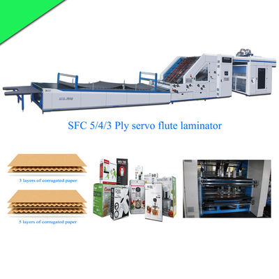 Sfc1700 3 ชั้น อัตโนมัติเครื่องลามิเนเตอร์กล่องกล่องกล่องกล่องกล่องกล่องกล่อง