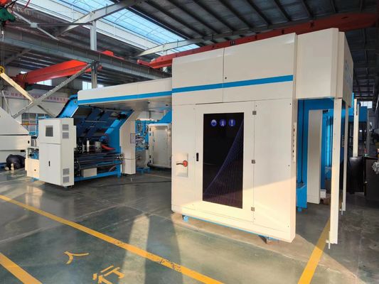 ความแม่นยำในการขึ้นทะเบียน ±1 มม. อุปกรณ์ลามิเนตกระดาษลูกฟูก เหมาะสำหรับกระดาษด้านล่างหนา 300 แกรม บอร์ดลูกฟูก 10 มม. สำหรับอุตสาหกรรม