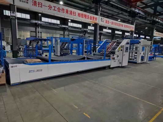 180m/min เครื่องลามิเนเตอร์ลอยความเร็วสูงสําหรับการลามิเนชั่นกระดาษ