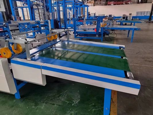 อัตโนมัติอย่างสมบูรณ์แบบ การสต็อปและฟลูท Laminating อัตโนมัติ Stacker เครื่องผลิตกระดาษกระดาษ corrugated ความเร็วสูง