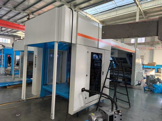 เครื่องลามิเนเตอร์ฟลอตความเร็วสูง ความเร็วเส้นสูงสุด 210m / นาทีและขนาดแผ่นสูงสุด 1500 * 1500mm สําหรับการลามิเนตกระดาษ