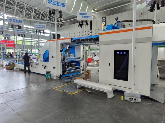 อัตโนมัติกระดาษต่อกระดาษ Laminating เครื่องที่มีการควบคุม servo สําหรับ laminating ของ 5Ply กระดาษ corrugated และชนิดการ laminating ต่าง ๆ