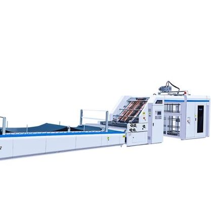 เครื่องเคลือบขลุ่ยอัตโนมัติ 380v 20kw สำหรับกระดาษลูกฟูก