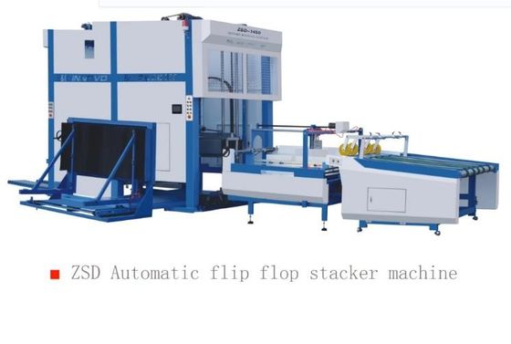 กล่องกระดาษกล่องเครื่อง Stacker อัตโนมัติ Flip Flop เครื่องซ้อน 1700mm 12000PCS / ชั่วโมง