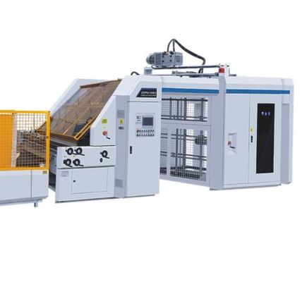 เครื่องเคลือบขลุ่ยอัตโนมัติ 160m / นาที 150-800gsm พร้อม CE Shield สำหรับการพิมพ์
