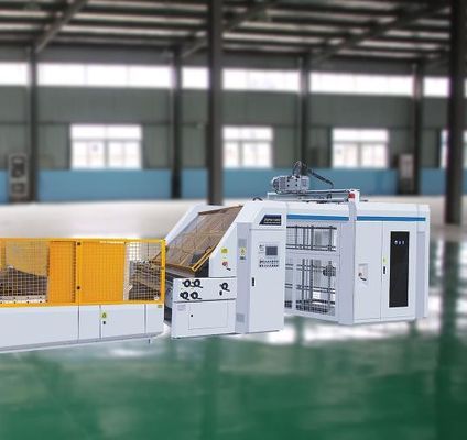 เครื่องเคลือบขลุ่ยอัตโนมัติอัจฉริยะ 1900x1900mm พร้อม Shield CE
