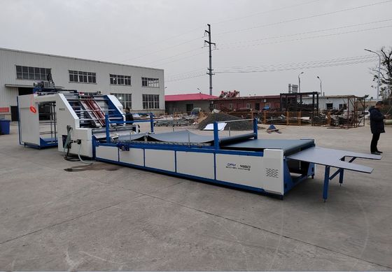 เครื่องประกบขลุ่ยกระดาษลูกฟูกอัตโนมัติ 1450mm 1650mm High Speed