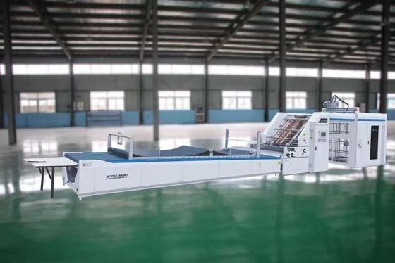 เครื่องประกบขลุ่ยความเร็วสูงอัตโนมัติ Servo Motor เครื่องติดกระดาษลูกฟูก
