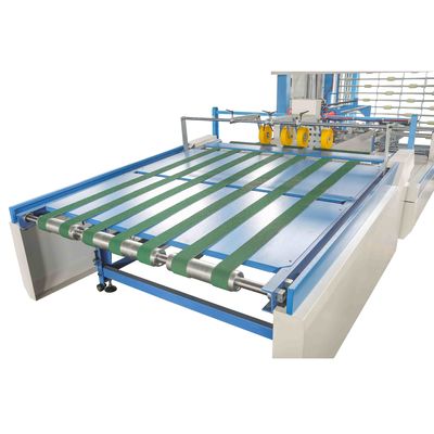 กล่องกระดาษ 1900 มม. เครื่องทำกระดาษขลุ่ยอัตโนมัติพร้อม Flip Flop Stacker