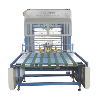 300gsm-10mm เครื่องเคลือบขลุ่ยอัตโนมัติกระดาษลูกฟูกเครื่องเคลือบกระดาษพร้อม Stacker 2200mm