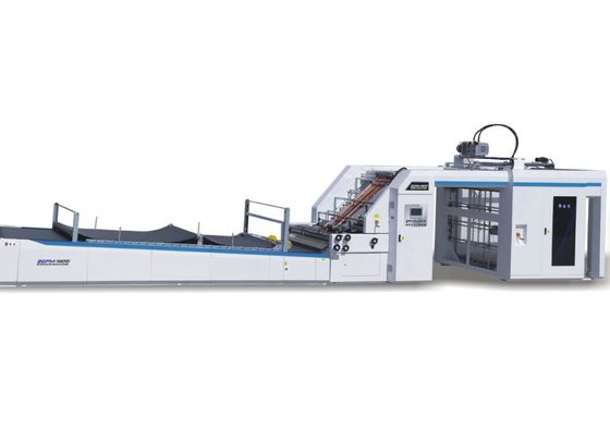 อัตโนมัติ Lito Flute Laminator กระดาษกระดาษ corrugated ความเร็วสูง 150m / ชั่วโมง