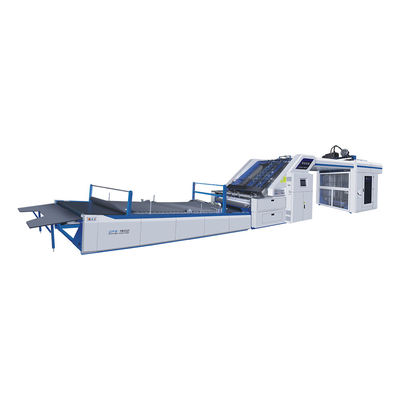 GFS1500 อัตโนมัติ เครื่อง laminating corrugated ปรับแผ่นบน 200m / นาที 20KW