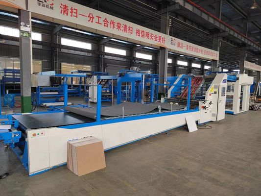 อัตโนมัติ corrugated กระดาษกระดาษกระบอก Laminating เครื่อง ZGFM1500 ความเร็วสูง