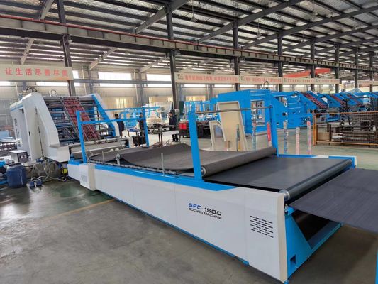 เครื่องทําแผ่นกระดาษสับซ้อน 5 สับซ้อน 3 ใน 1 เครื่องทําแผ่นกระดาษสับซ้อนความเร็วสูงอัตโนมัติ