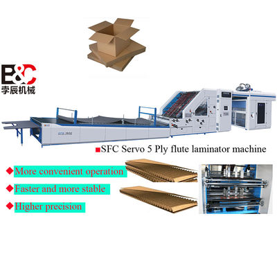 Servo Type 5 Ply อัตโนมัติกระดาษ corrugated กระดาษกระดาษกระดาษกระดาษกระดาษกระดาษกระดาษกระดาษกระดาษ