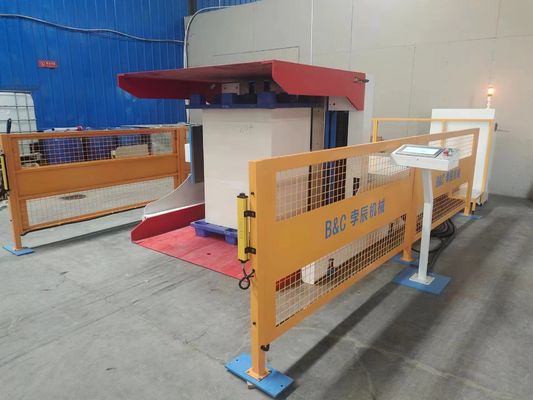 3 นาที / รอบอากาศ pallet อัตโนมัติกําจัดฝุ่นกระดาษ