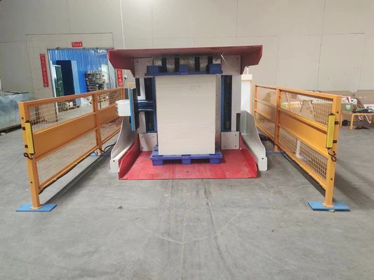 เครื่องปรับกระดาน Stacker Pile Turner พร้อมการกําจัดฝุ่นและการปรับสภาพอากาศสําหรับการพิมพ์และการบรรจุ