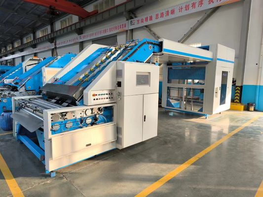 GFS 24000pcs / ชั่วโมง Lito Laminator Overlap การให้อาหารกระดาษกระดาษ corrugated เครื่อง laminating