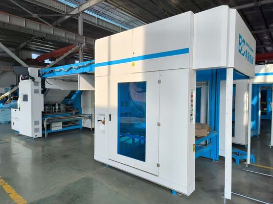 Gfs 200m / Min เครื่องลามิเนเตอร์ลอยความเร็วสูงด้วยการให้อาหารและการควบคุม servo ที่ซ้อนกันสําหรับบอร์ด