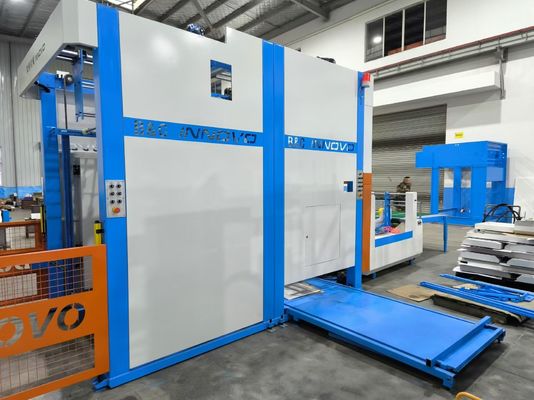 อัตโนมัติอย่างสมบูรณ์แบบ Stacking Flute Laminating ความเร็วสูงการผลิตกระดาษกระดาษ corrugated เครื่อง Stacker อัตโนมัติ