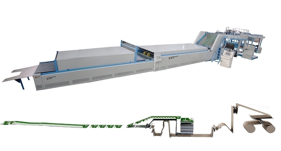 GSL รีล-to-sheet Litho-laminator สําหรับกระดาษกระดาษ 150m/min